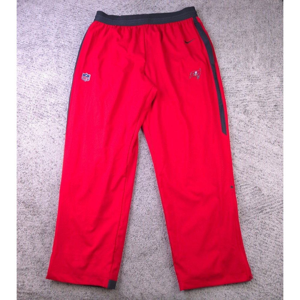 Tampa Bay Buccaneers Training Pants Mens XXL Nike Sweatpants Ankle Zip Woven GUC